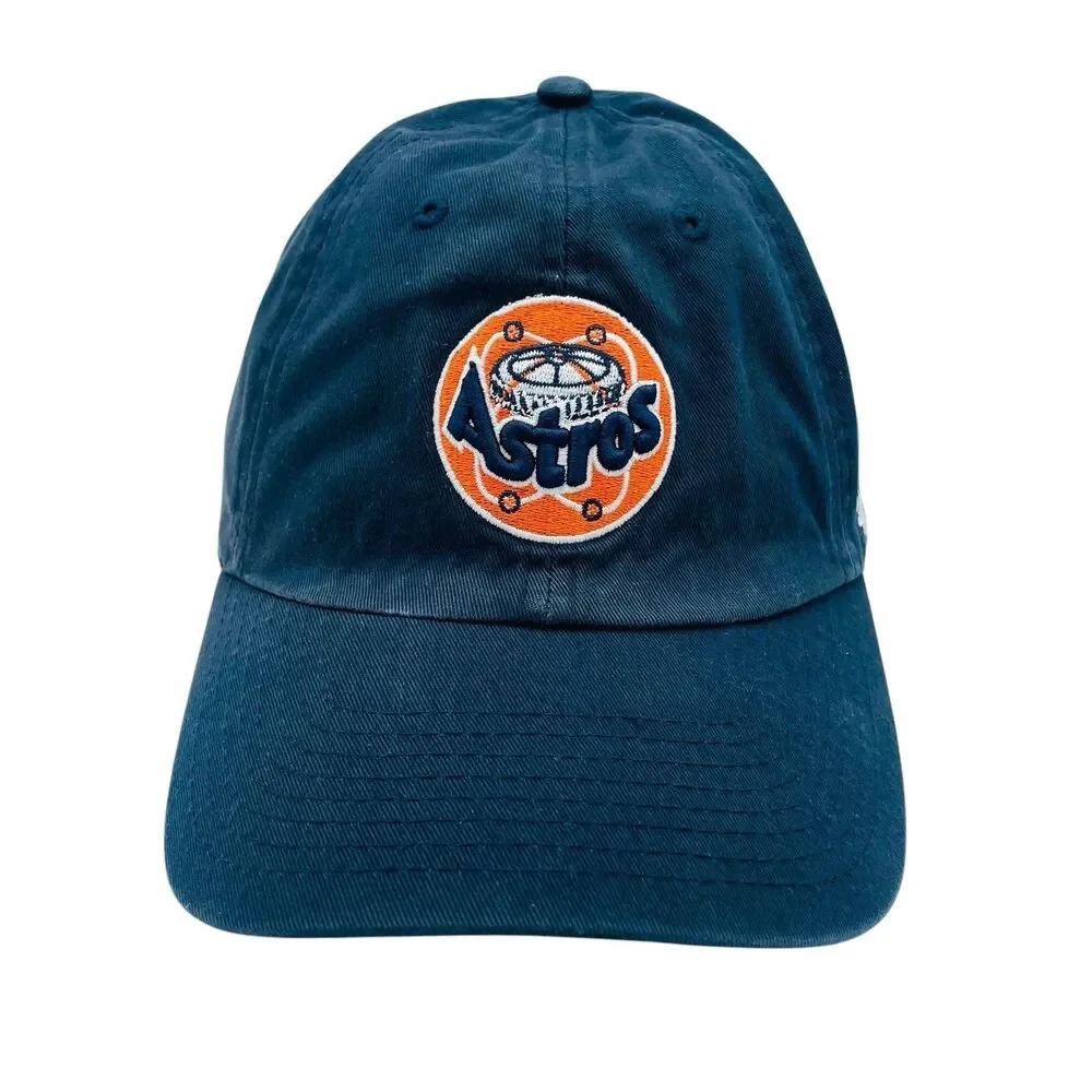 '47 Brand Houston Astros McLean Clean Up Hat Cap Navy/Cooperstown Vintage Logo